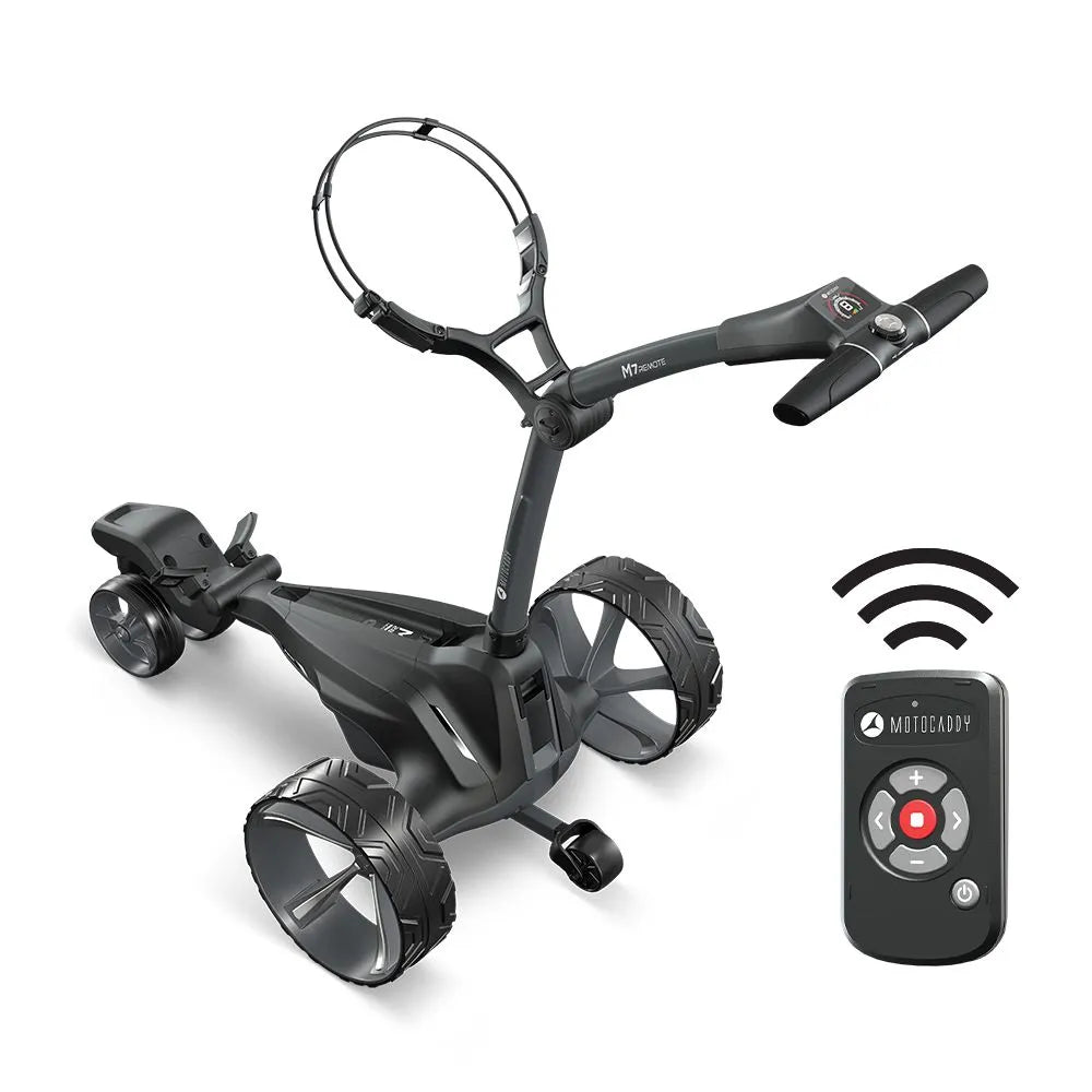 Golfkerra rafmagns Motocaddy M7 REMOTE