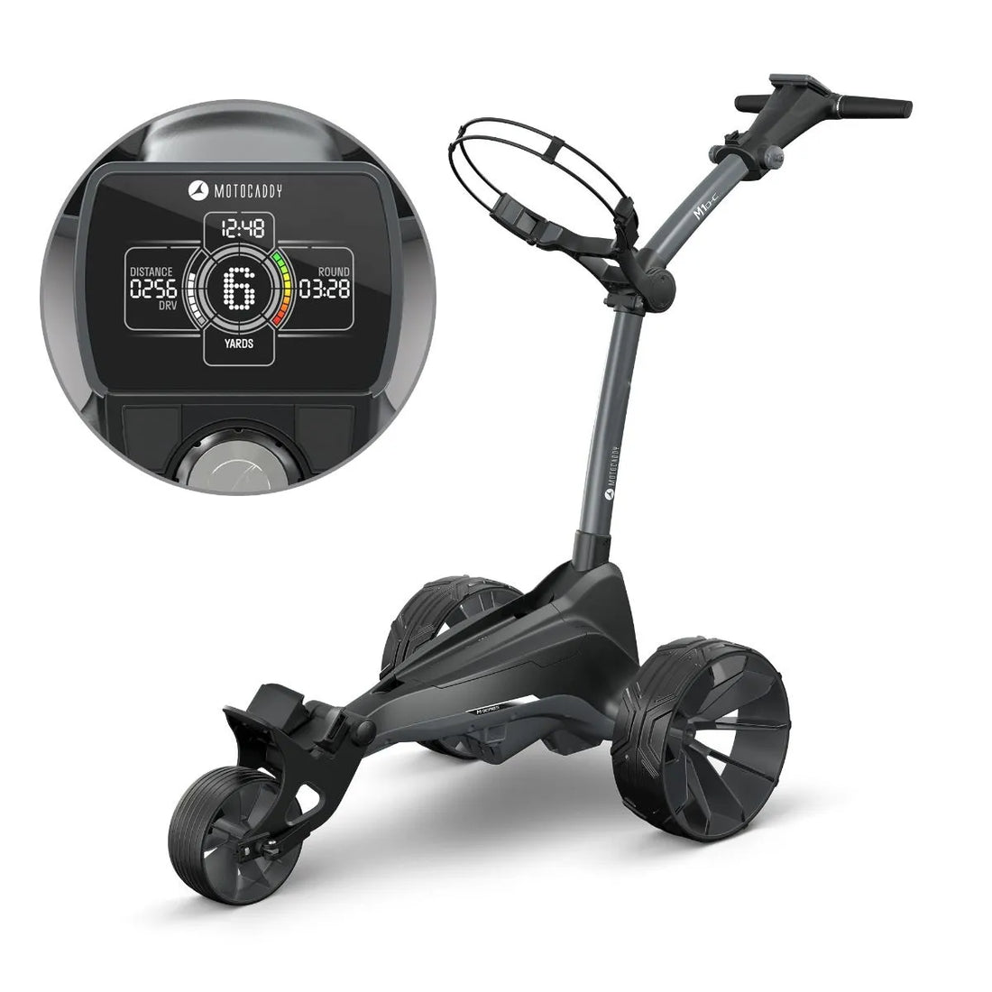 Golfkerra rafmagns Motocaddy M1 DHC