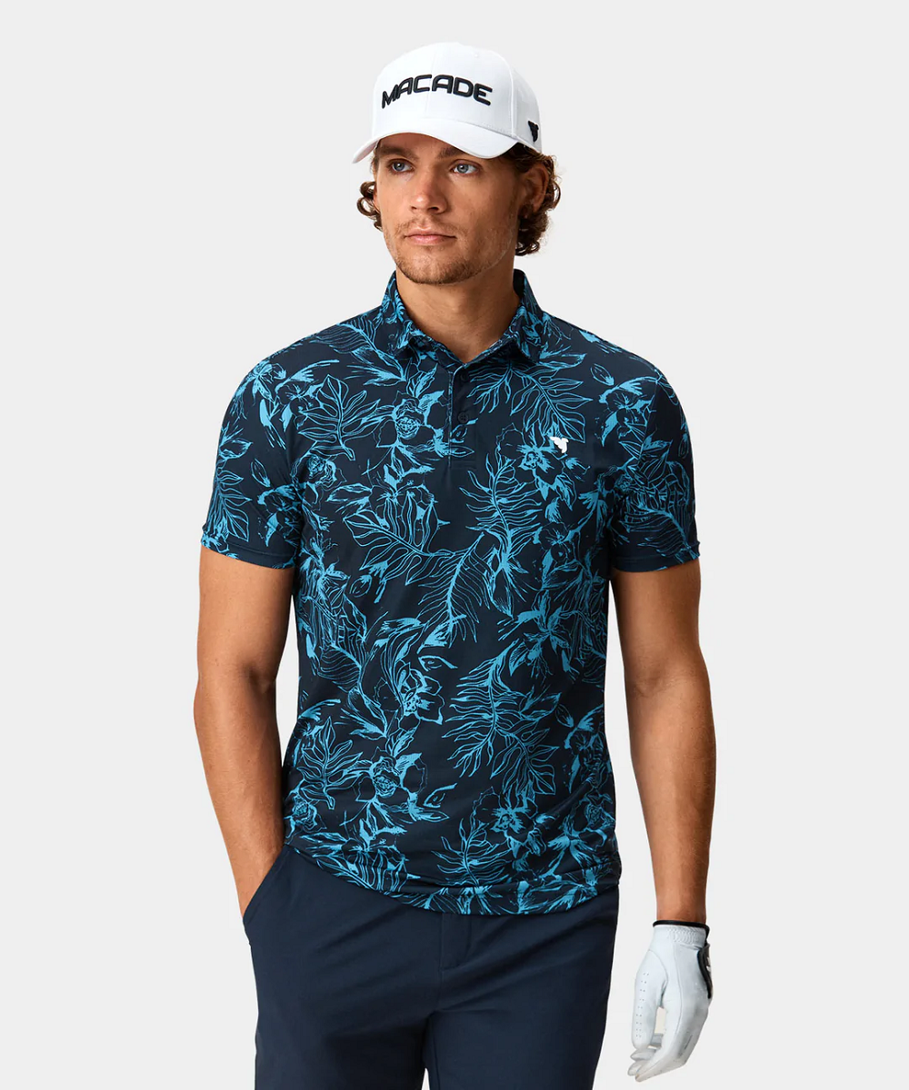 Macade Floral Players Polo Shirt