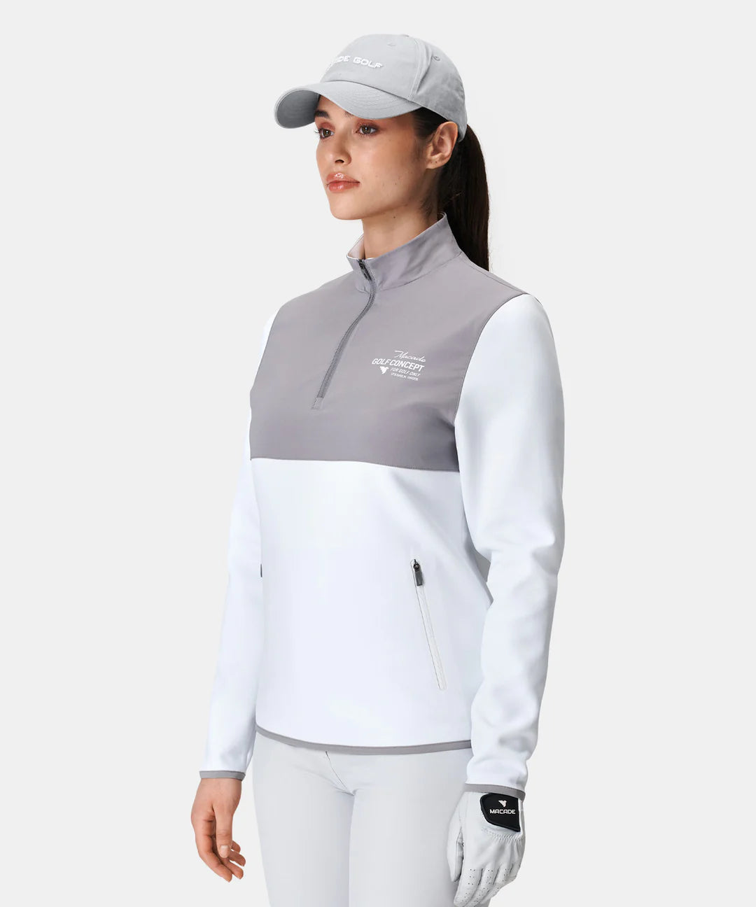 Macade Dömu Ava White Tour Popover