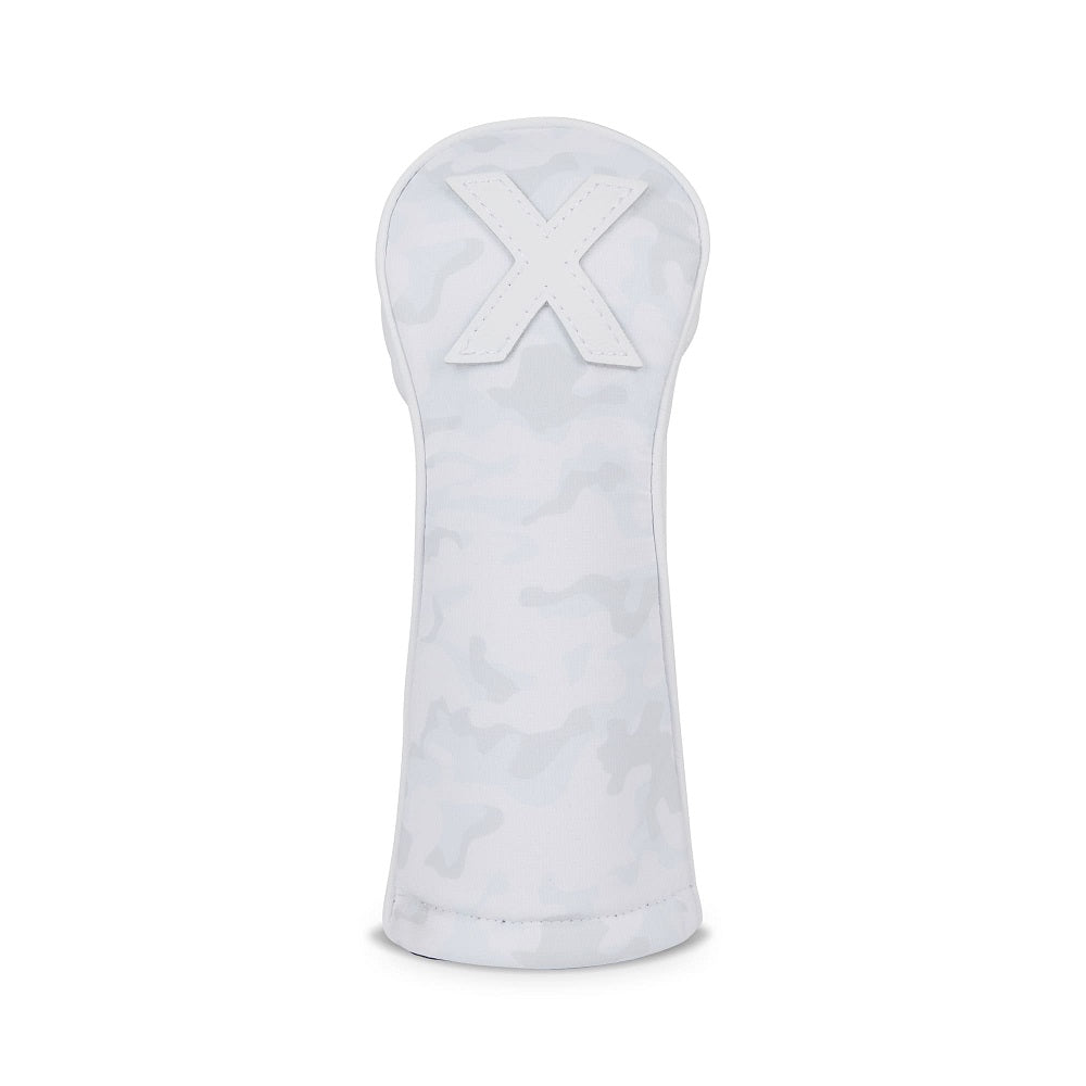 Headcover White Camo