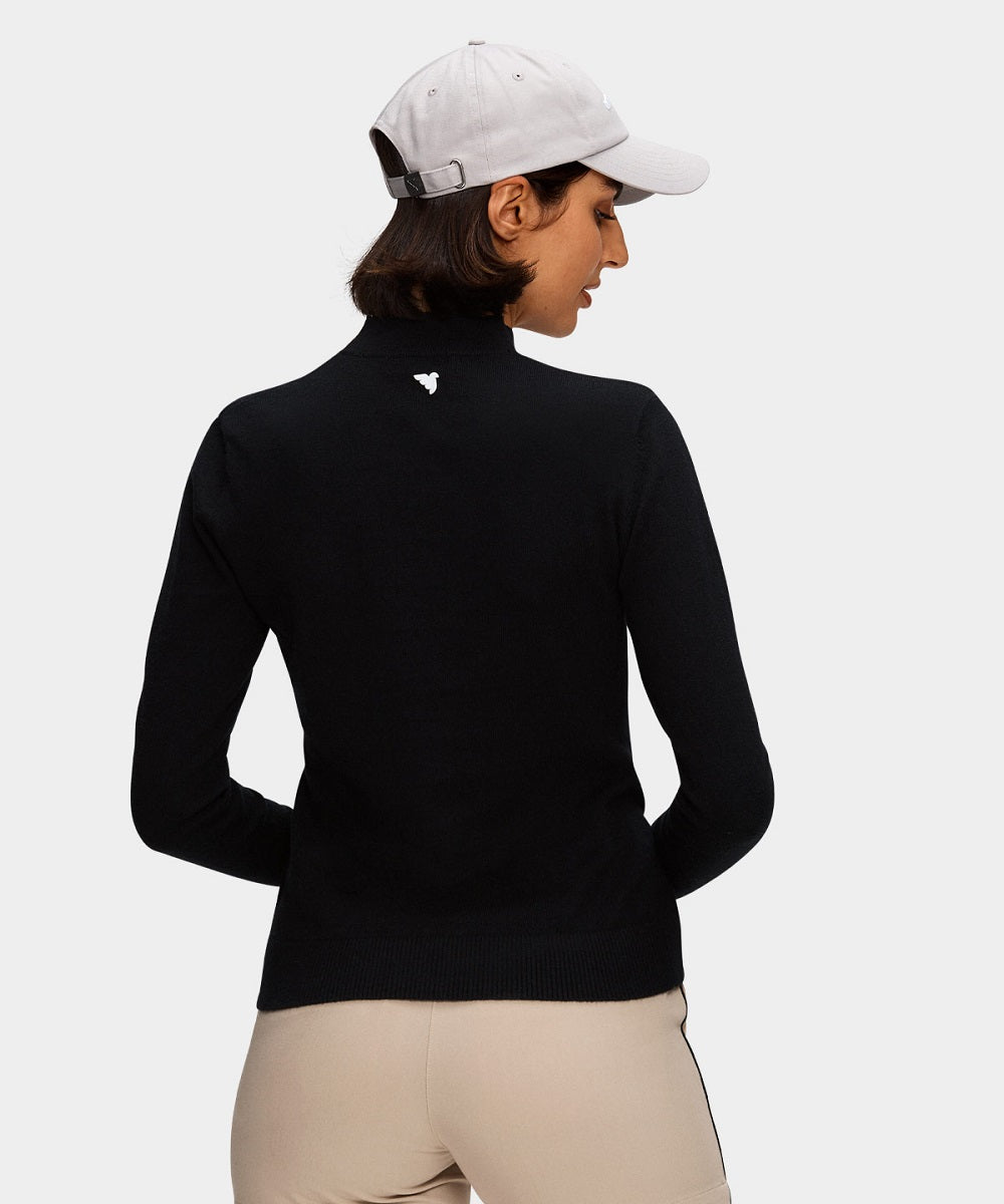Macade Dömu Tech Mock Neck