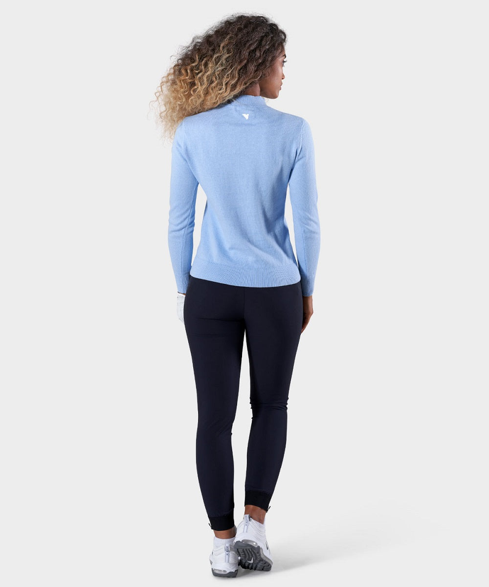 Macade Dömu Tech Mock Neck