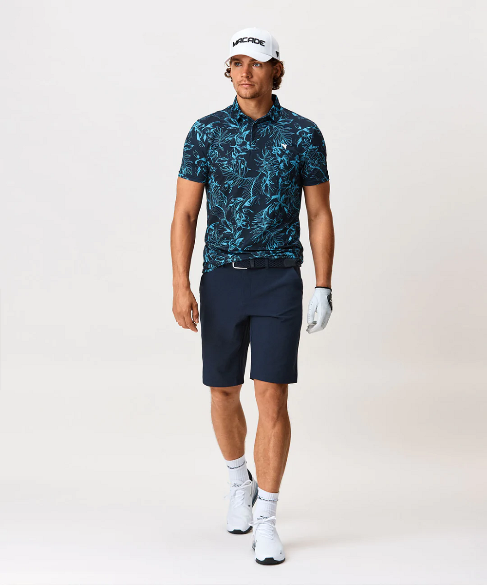Macade Floral Players Polo Shirt