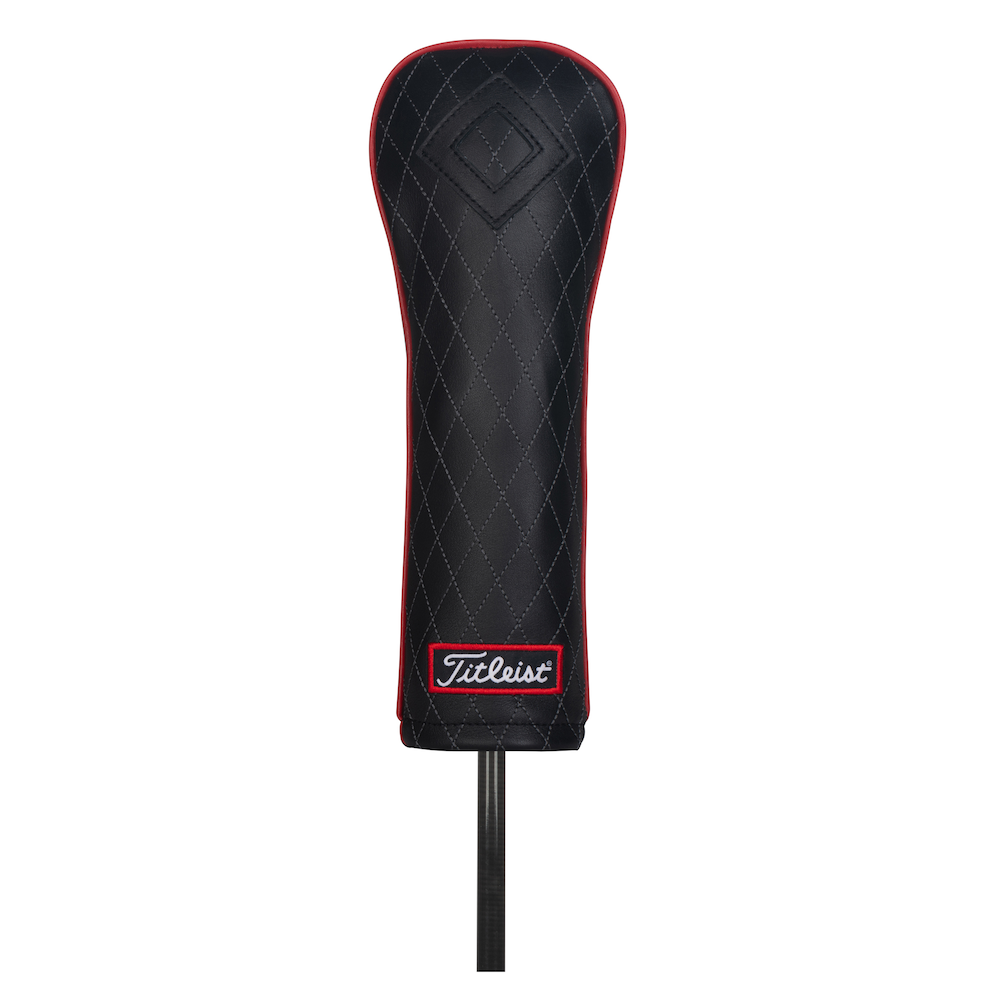 Headcover Jet Black Leather